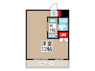 コーポ武蔵野の物件間取画像